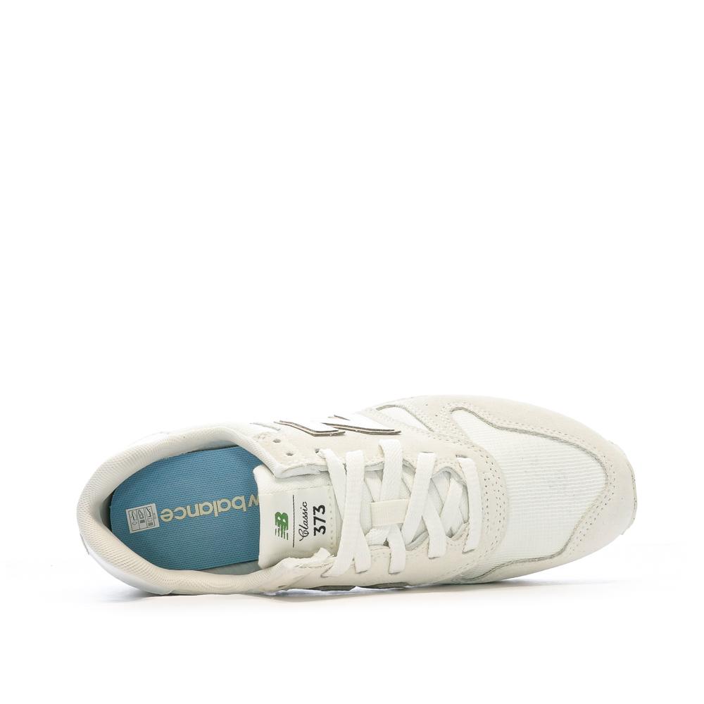 Baskets Beige Femme New Balance 373 vue 4