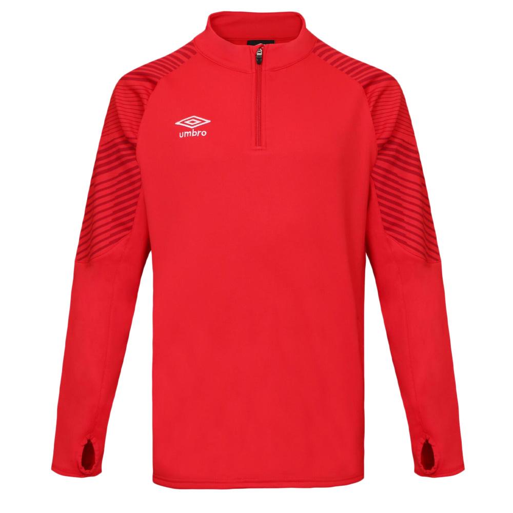 Sweat de Sport Rouge Homme Umbro Leag 1/2 pas cher
