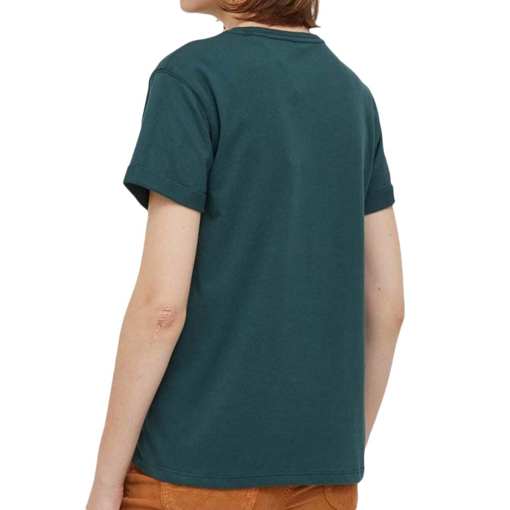 T-shirt Bleu Femme Pepe Jeans Vivian vue 2