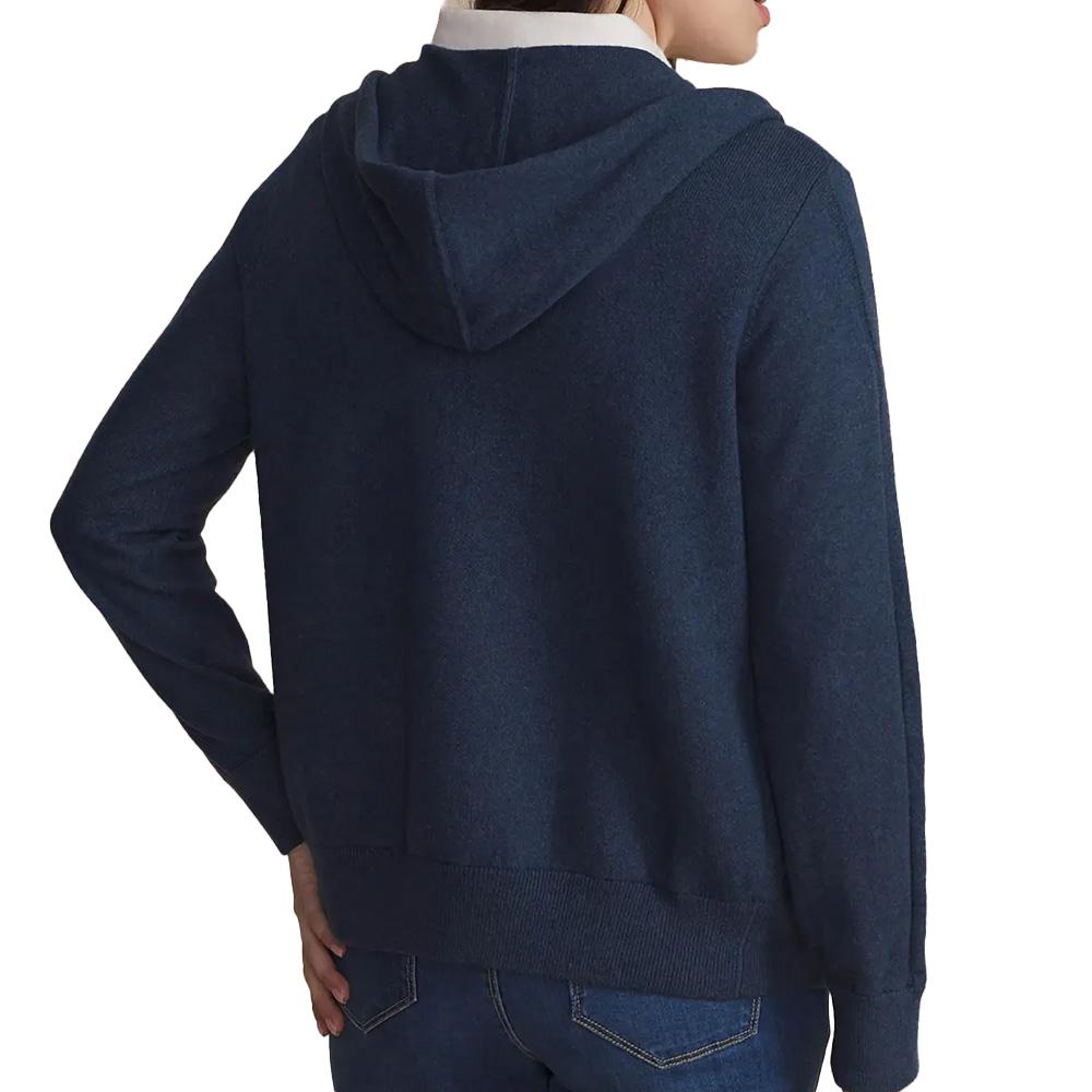 Sweat Marine Femme TBS ENOLA vue 2