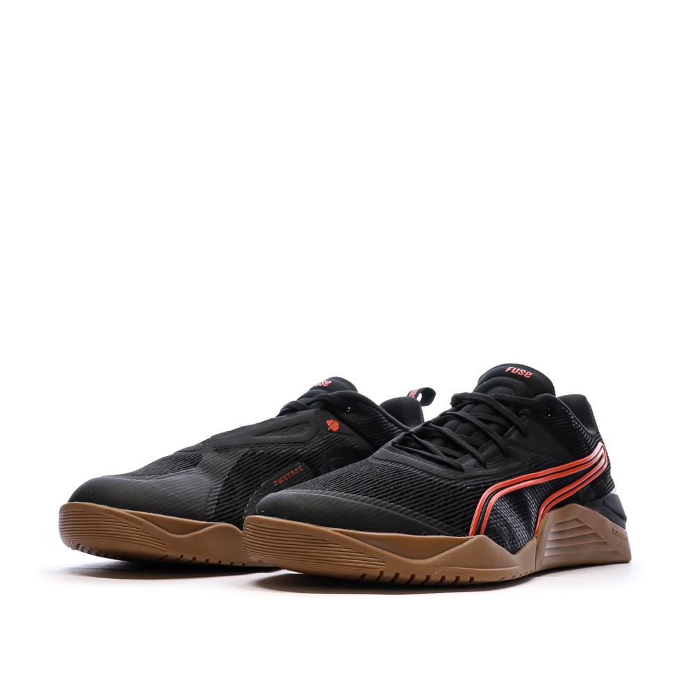 Baskets Noir/Rouge Homme Puma Fuse 3.0 vue 6