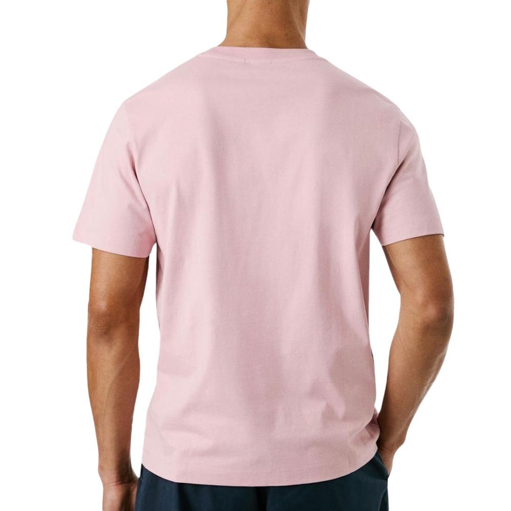 T-shirt Rose Homme Pepe jeans Milton vue 2