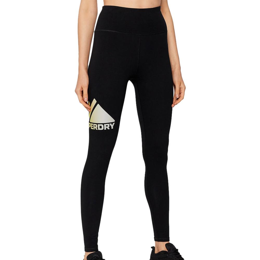 Legging Noir Femme Superdry Mountain Sport pas cher