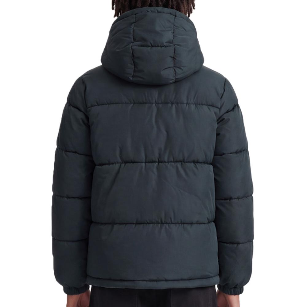 Chaqueta acolchada verde oscuro para niño de Jack & Jones Haste Puffer ver 3