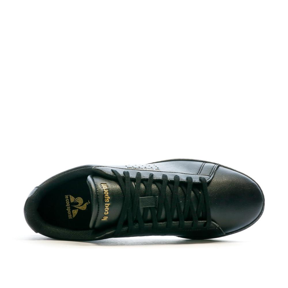 Baskets Noir Homme Le Coq Sportif Court set vue 4