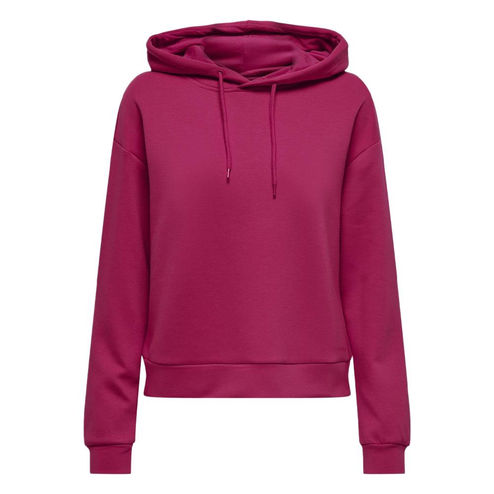 Sweat Capuche Rose Fushia Femme Only Play Plounge pas cher
