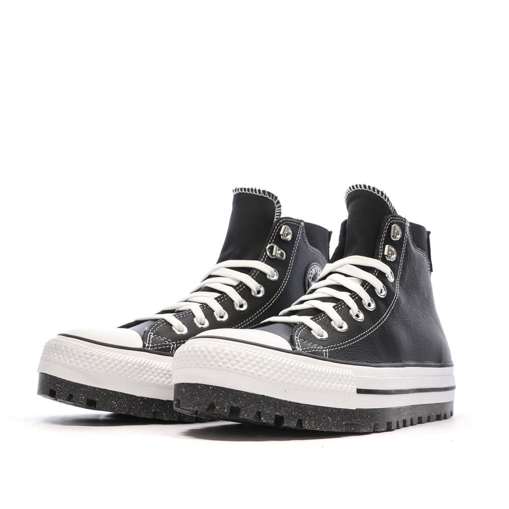 Baskets Noires Homme Converse All Star City Trek Waterproof Boot vue 6