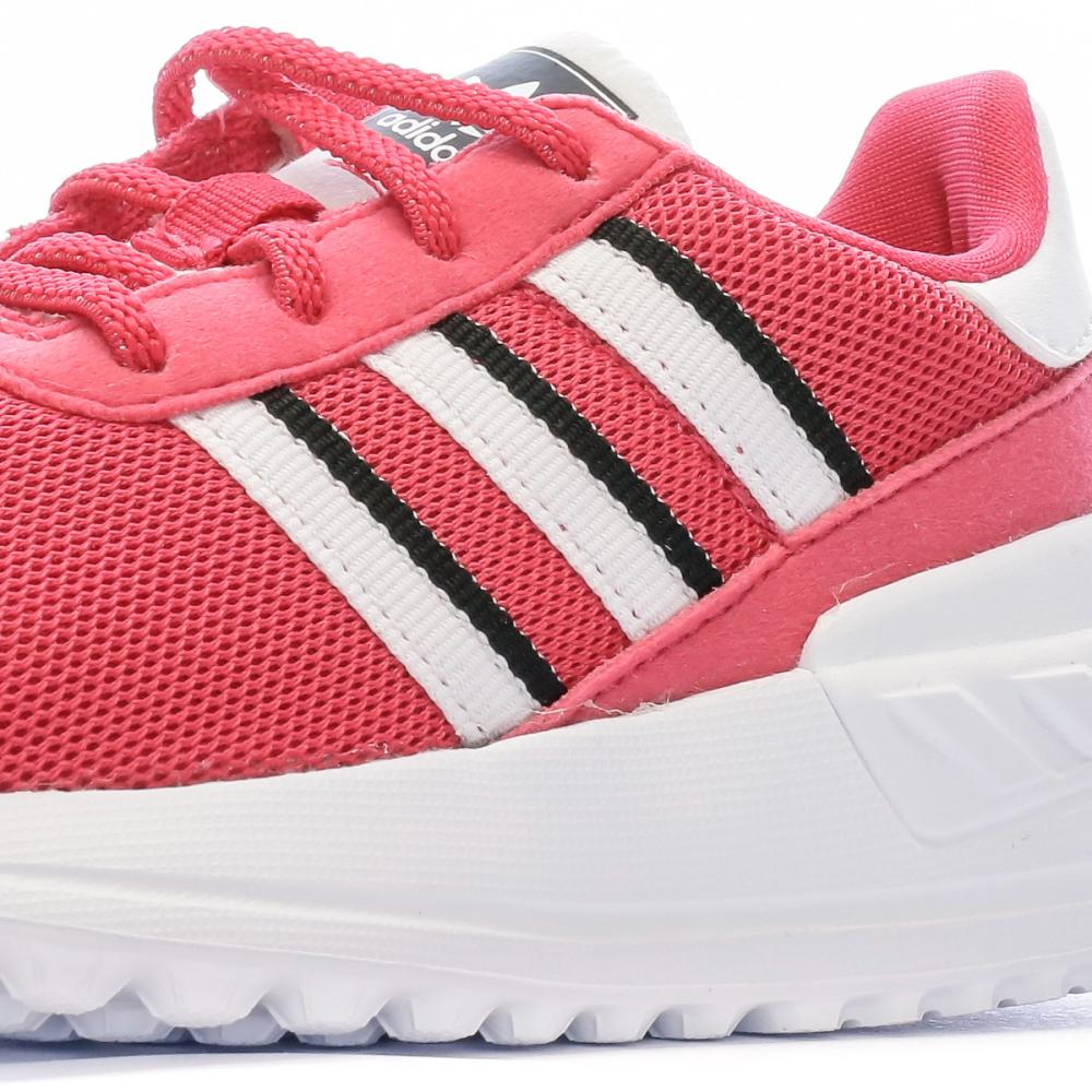 Baskets Rose Fille Adidas Trainer Lite vue 7