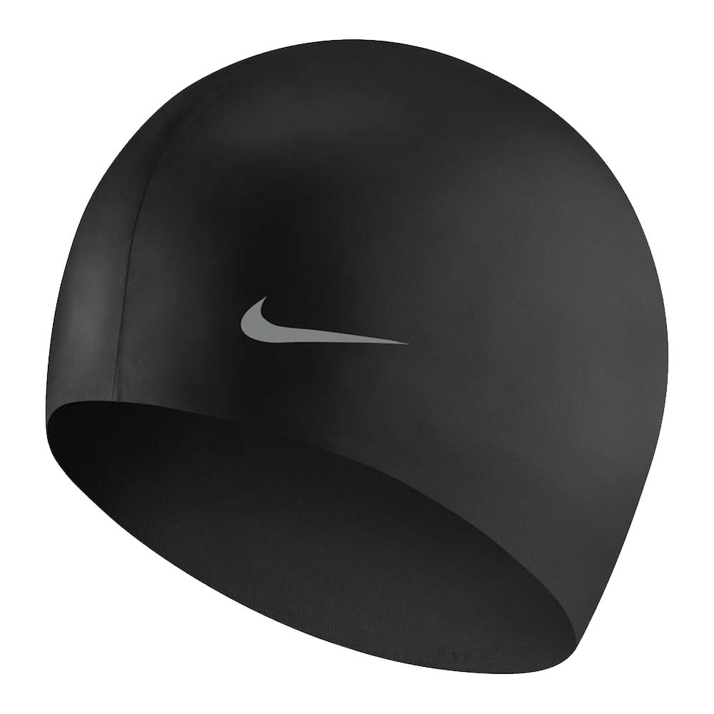 Bonnet de bain Noir Garçon/Fille Nike TESS0106 pas cher