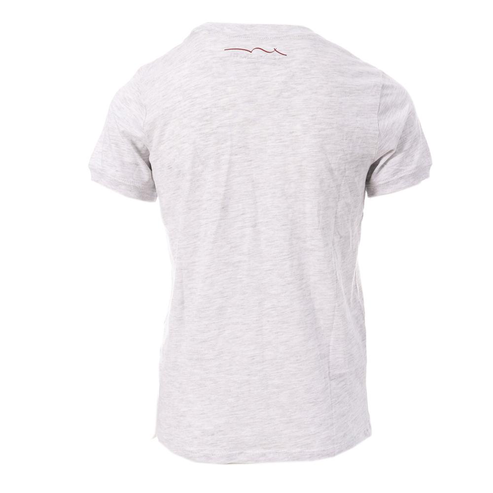 T-shirt Bleu Gris enfant Teddy Smith Tozo vue 2