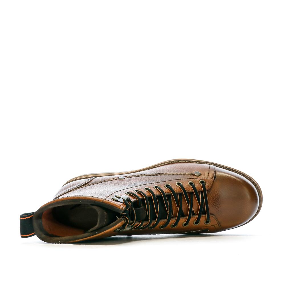 Boots Marron Homme Redskins Democrat vue 4
