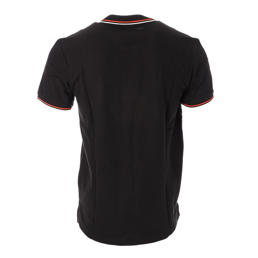 Polo Noir/Rouge Homme Umbro 806450 vue 2