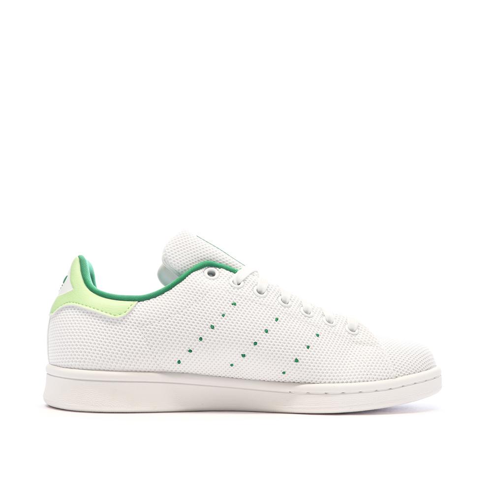 Baskets Blanches/Vertes Homme Adidas Stan Smith ID3116 vue 2