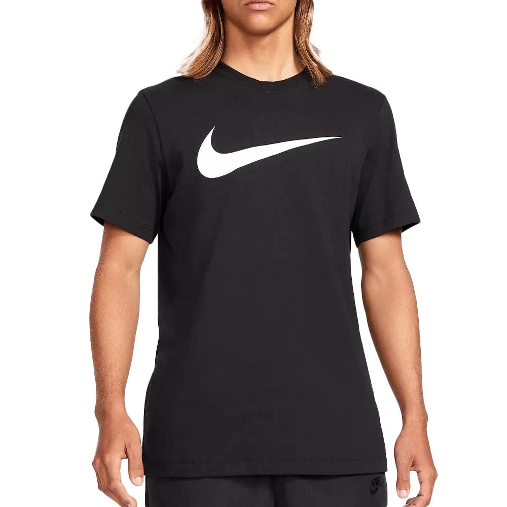T-shirt Noir Homme Nike Swoosh pas cher