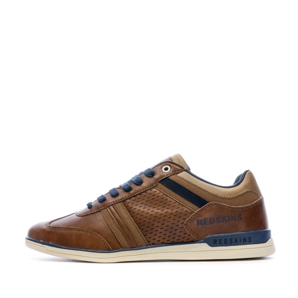 Baskets Camel Homme Redskins Illic pas cher