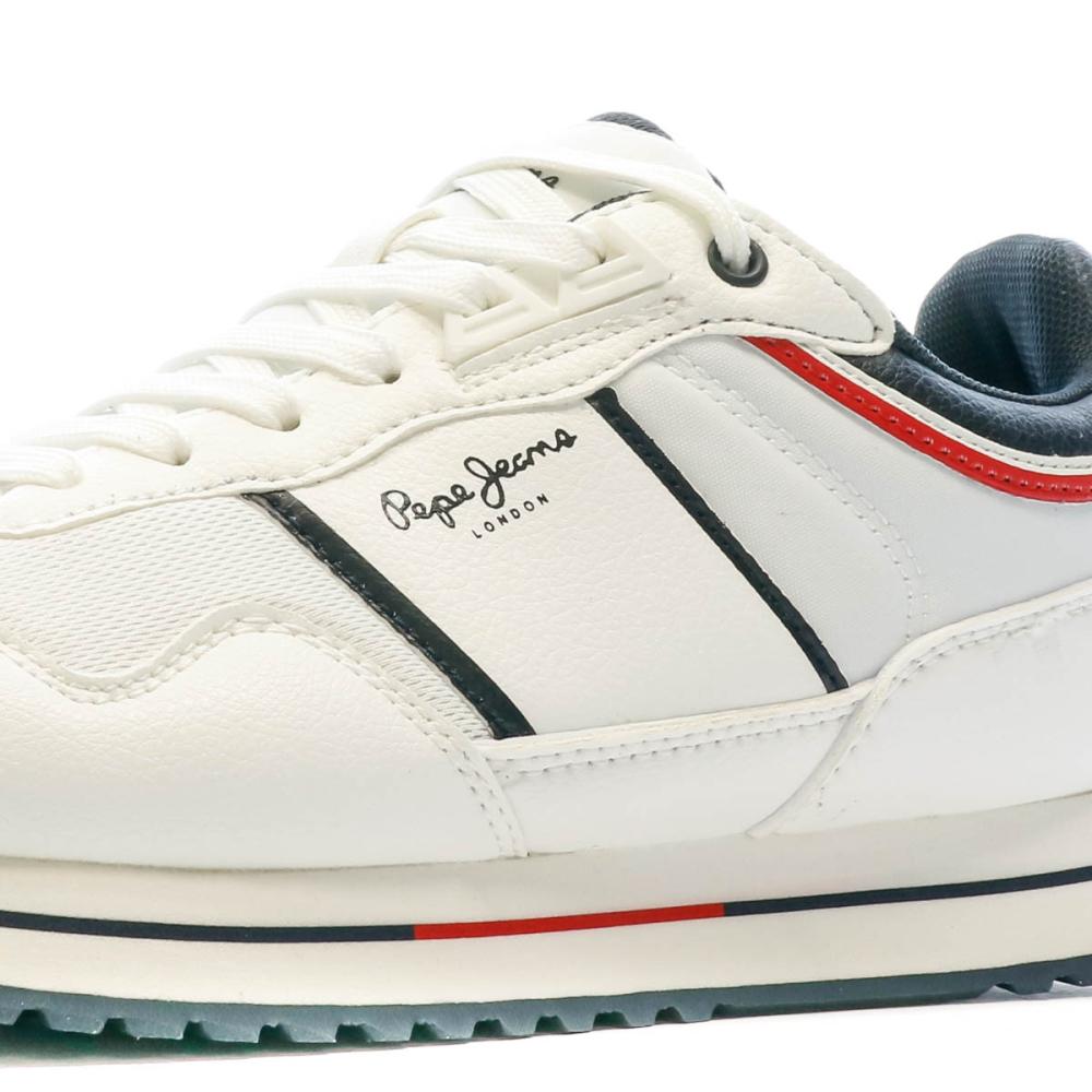 Baskets Blanches Homme Pepe jeans Tour Club