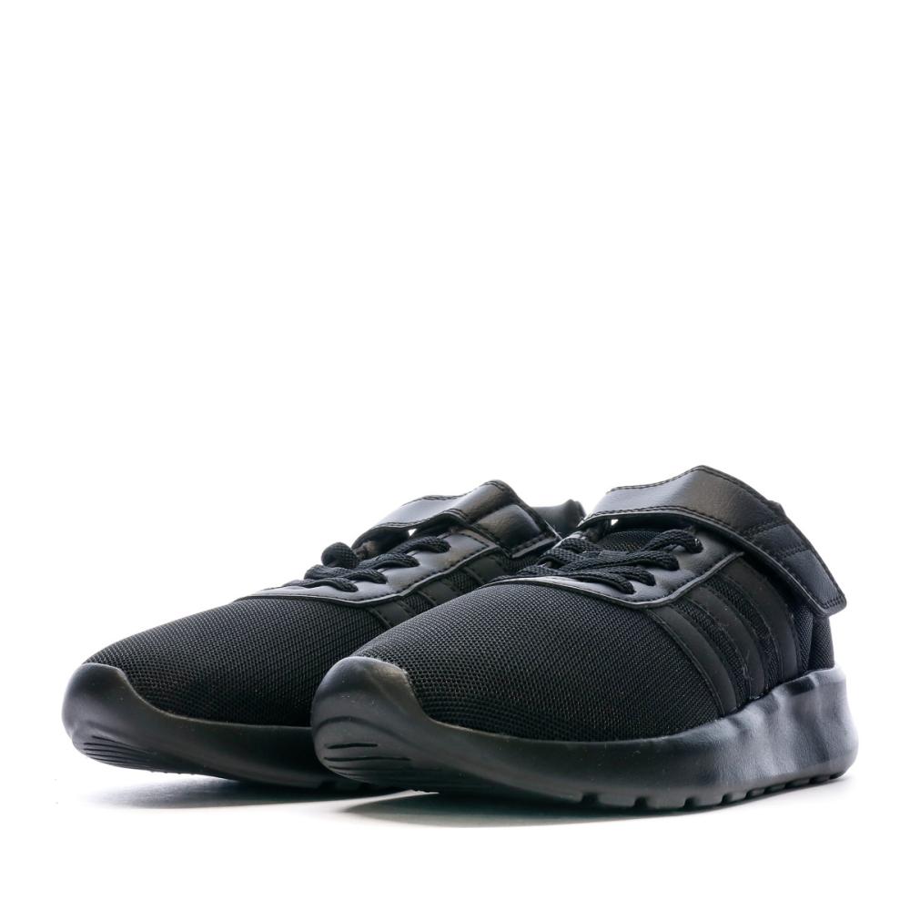 Baskets Noires Enfant Adidas Lite Racer 3.0 vue 6