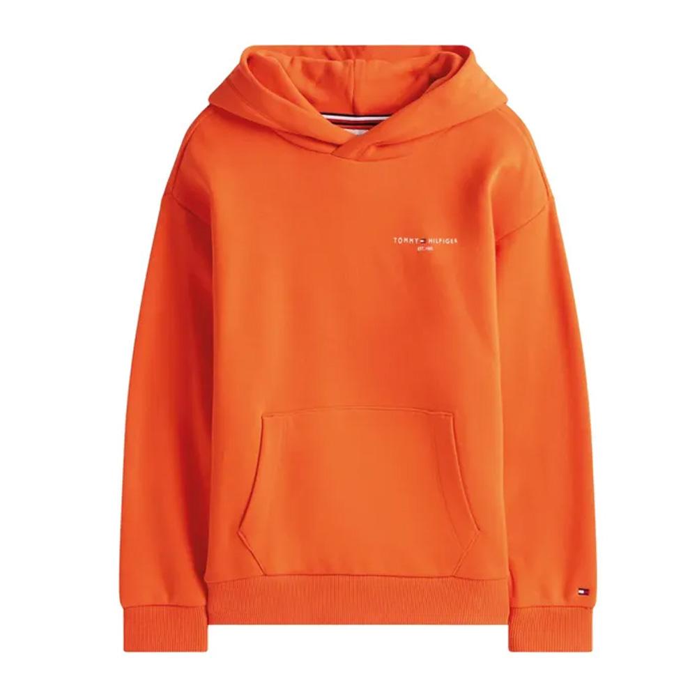 Sweat Orange Fille Tommy Hilfiger KS0KS00660 vue 2