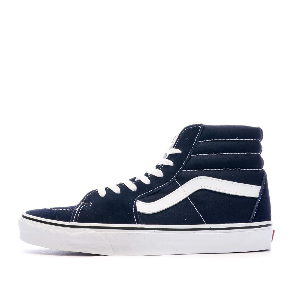 Baskets Bleu Mixte Vans Parisian pas cher
