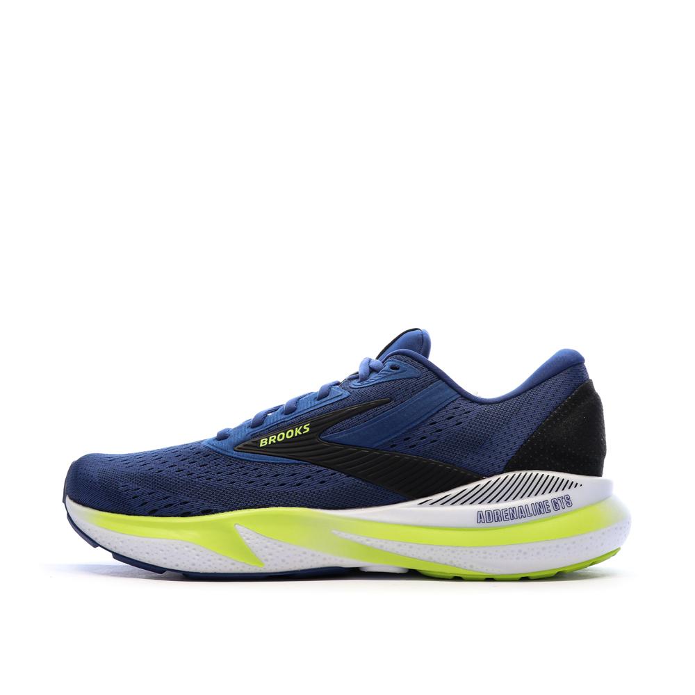 Chaussures de Running Bleu Homme Brooks Adrenaline pas cher