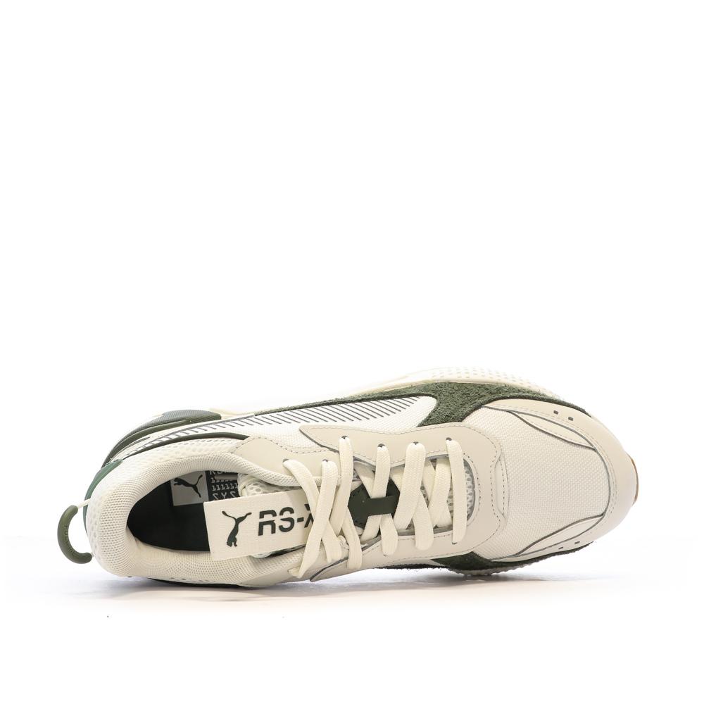 Baskets Beige Homme Puma Rs-x Suede vue 4