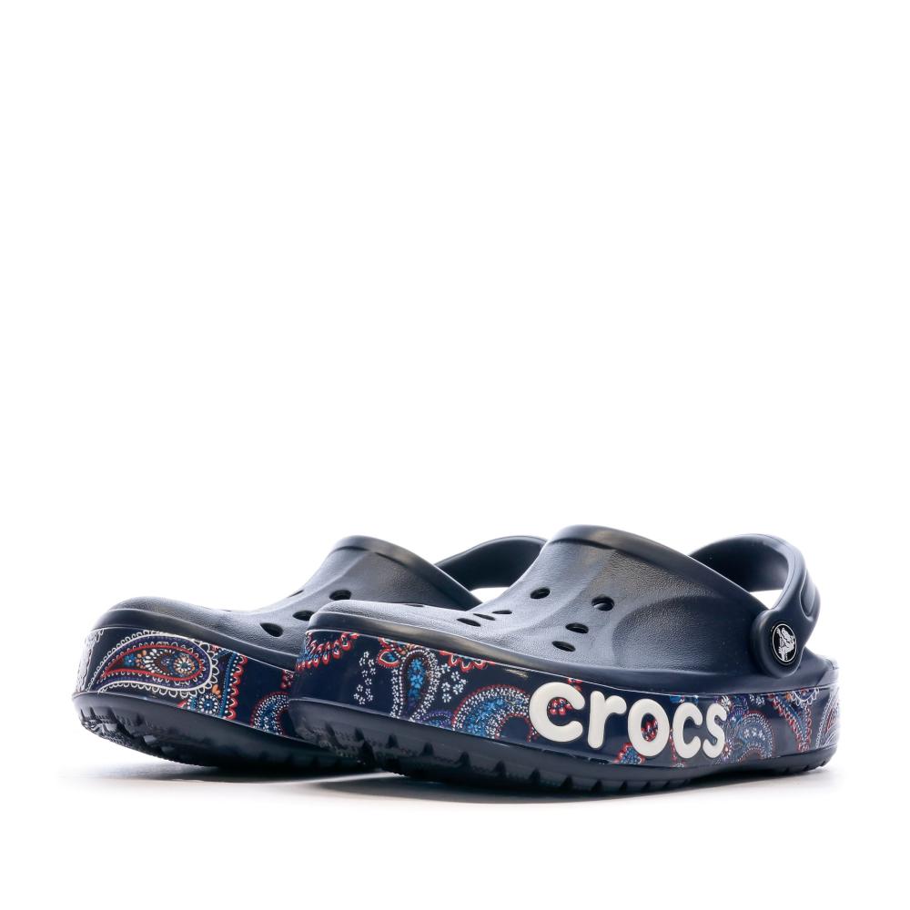 Sandales Crocs Marines Mixte Bayaband Bandana vue 6