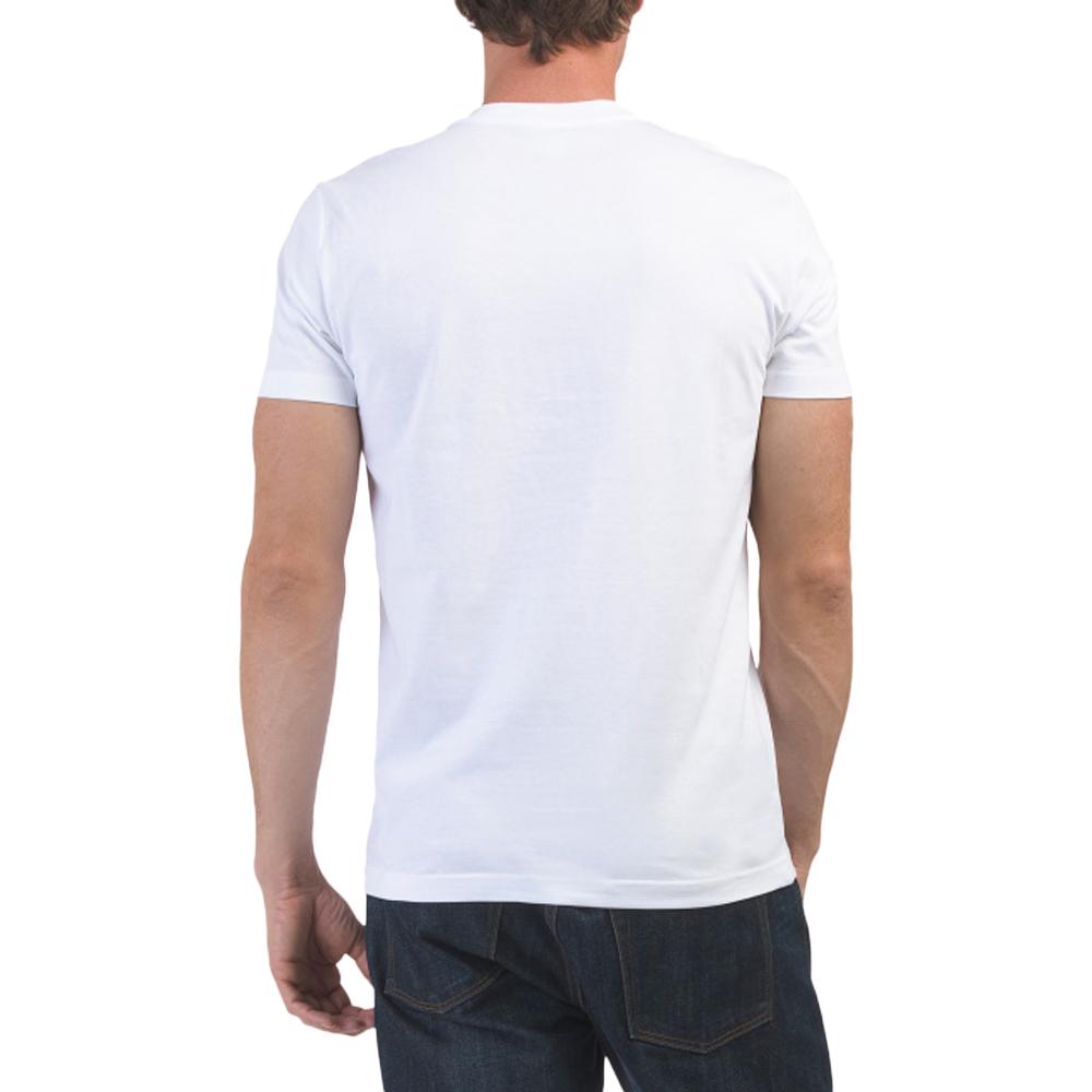 T-shirt Blanc Homme Diesel RPATI vue 2