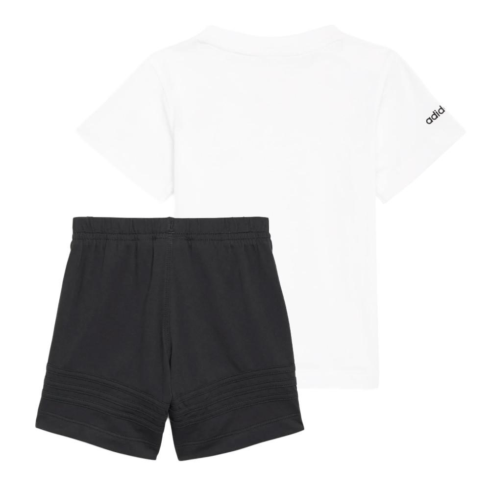 Ensemble Blanc/Noir Garçon Adidas HE2070 vue 2