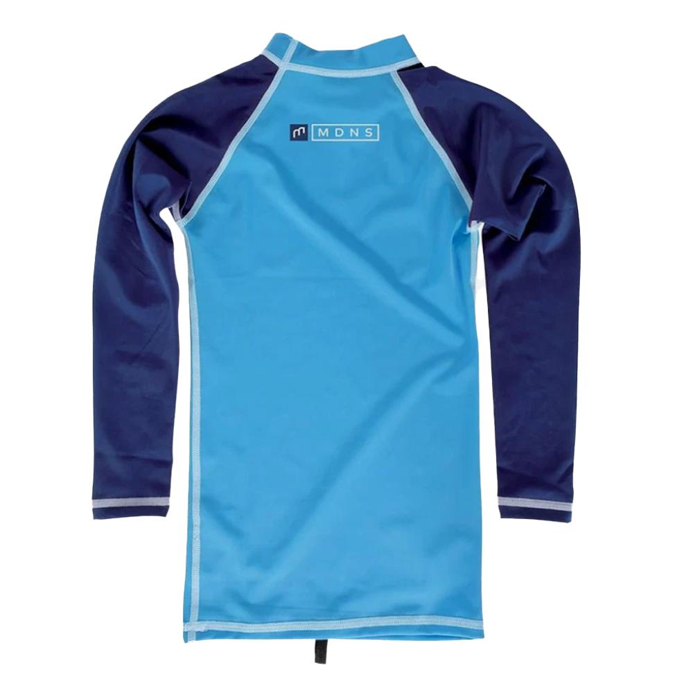 Camiseta de licra azul para niño Ocean Step Rashvest ver 2