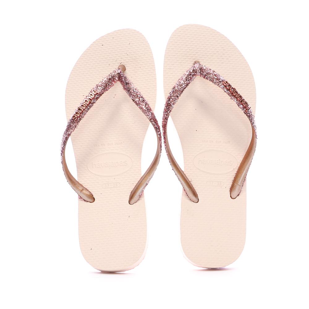 Tongs Rose Pale Femme Havaianas Slim 1740 vue 2