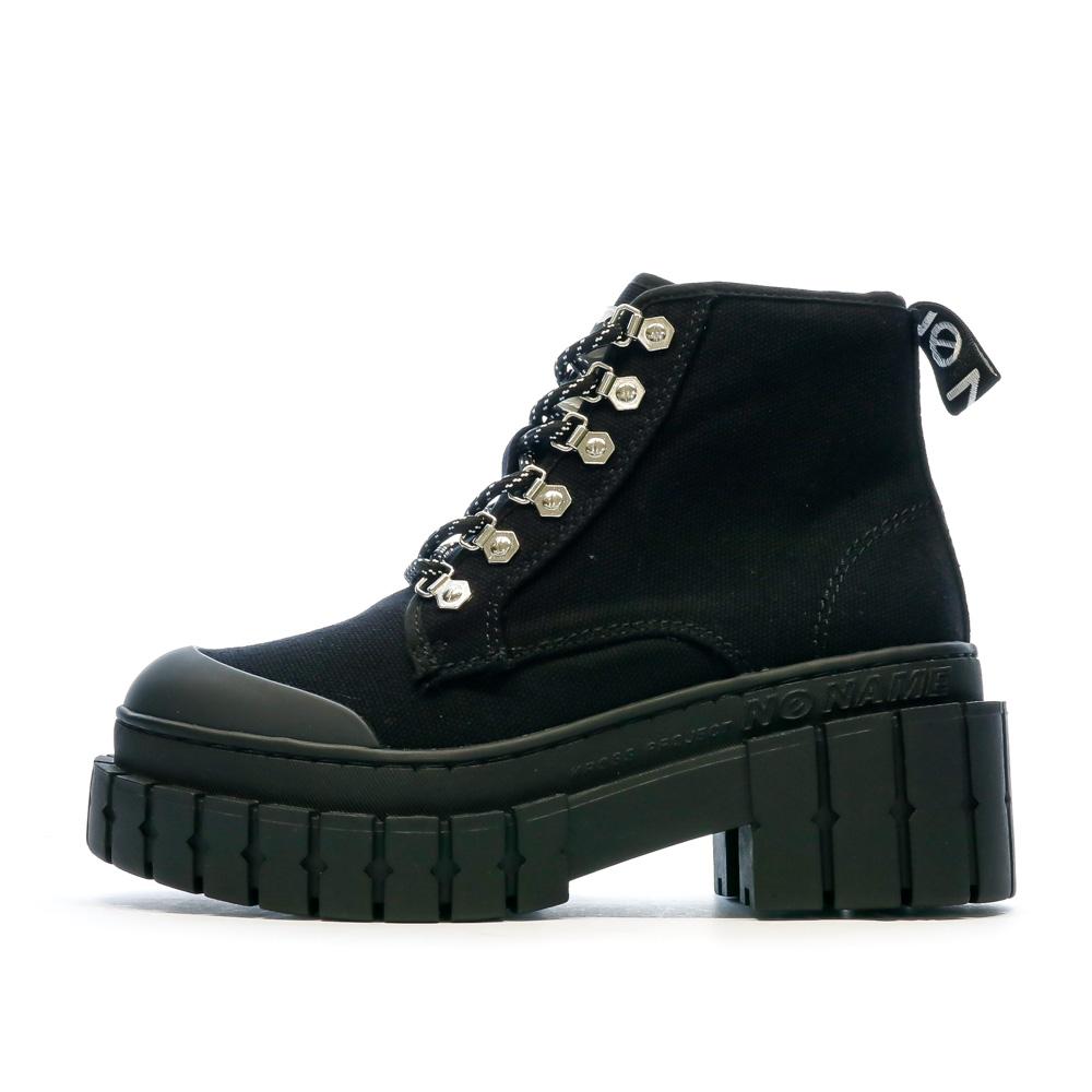 Boots Noir Femme No Name Kross Lows pas cher