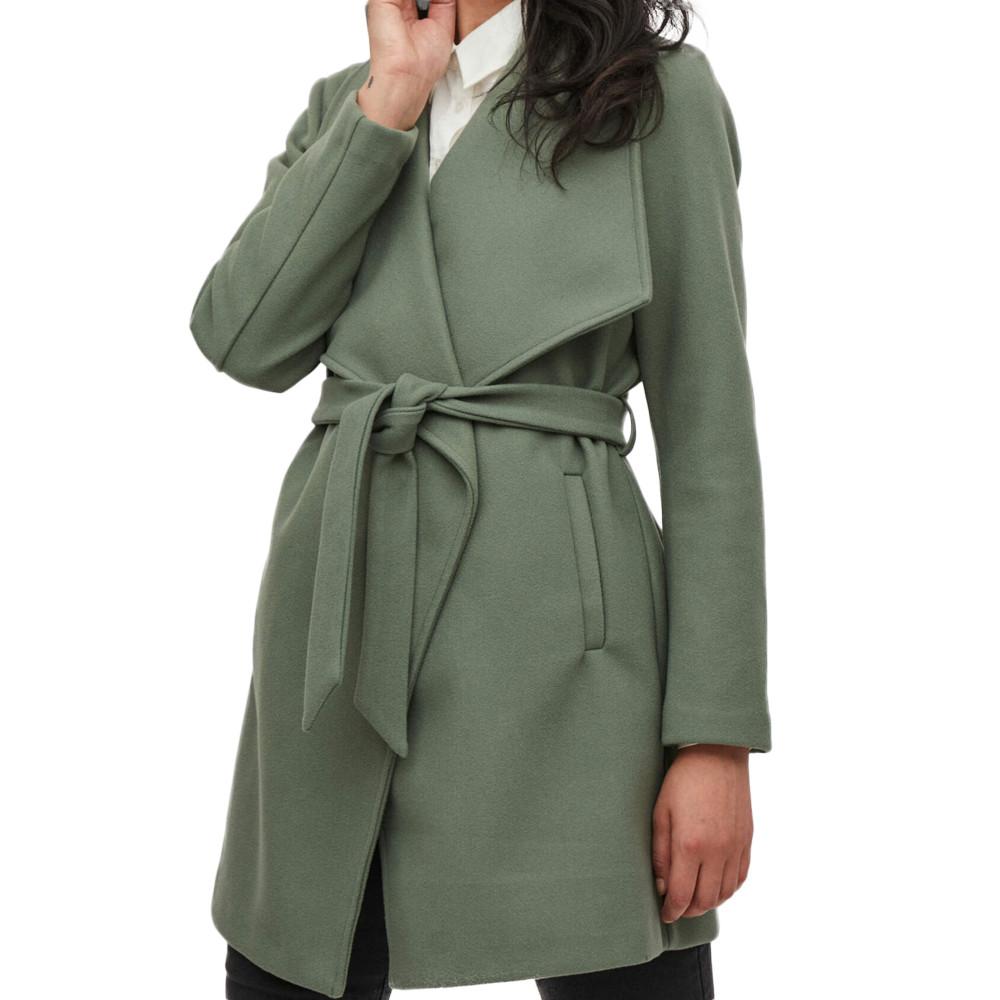 Manteau Kaki Femme Vila Cooley pas cher