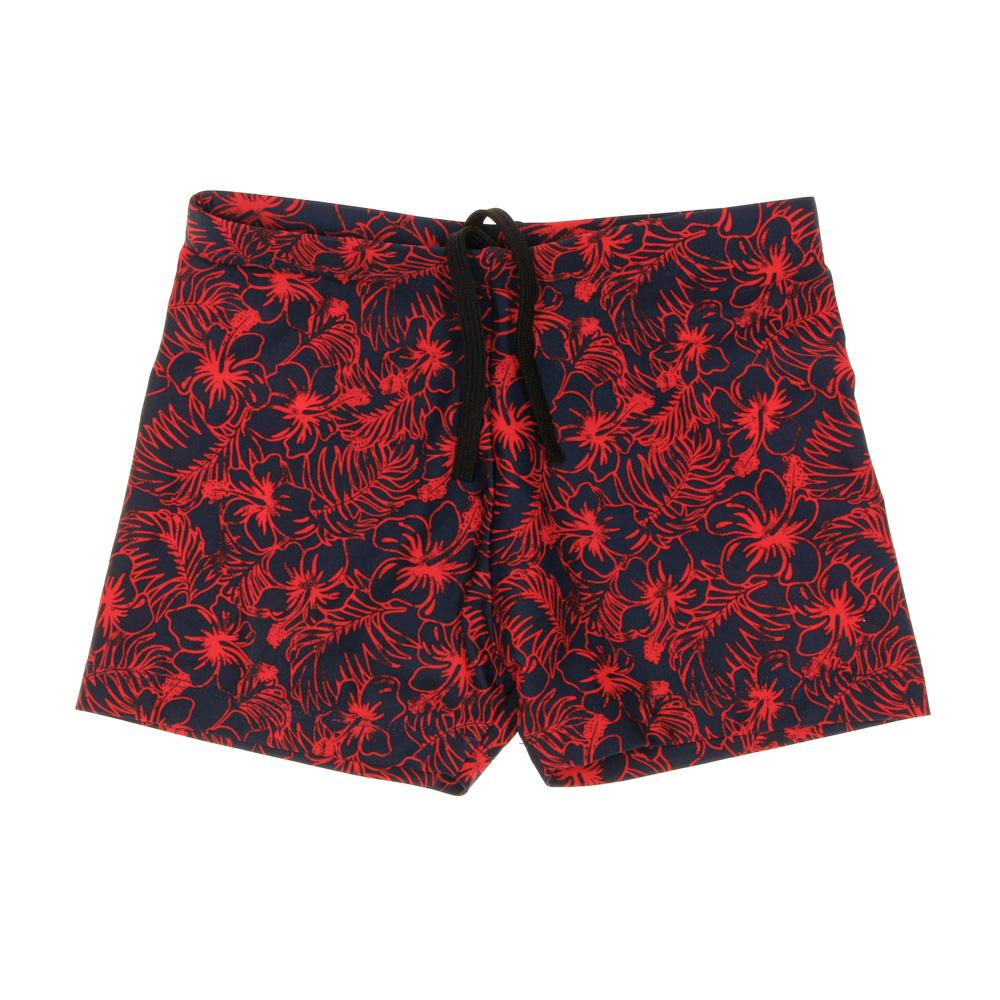 Boxer de Bain Marine/Rouge Garçon Sun project Planches pas cher