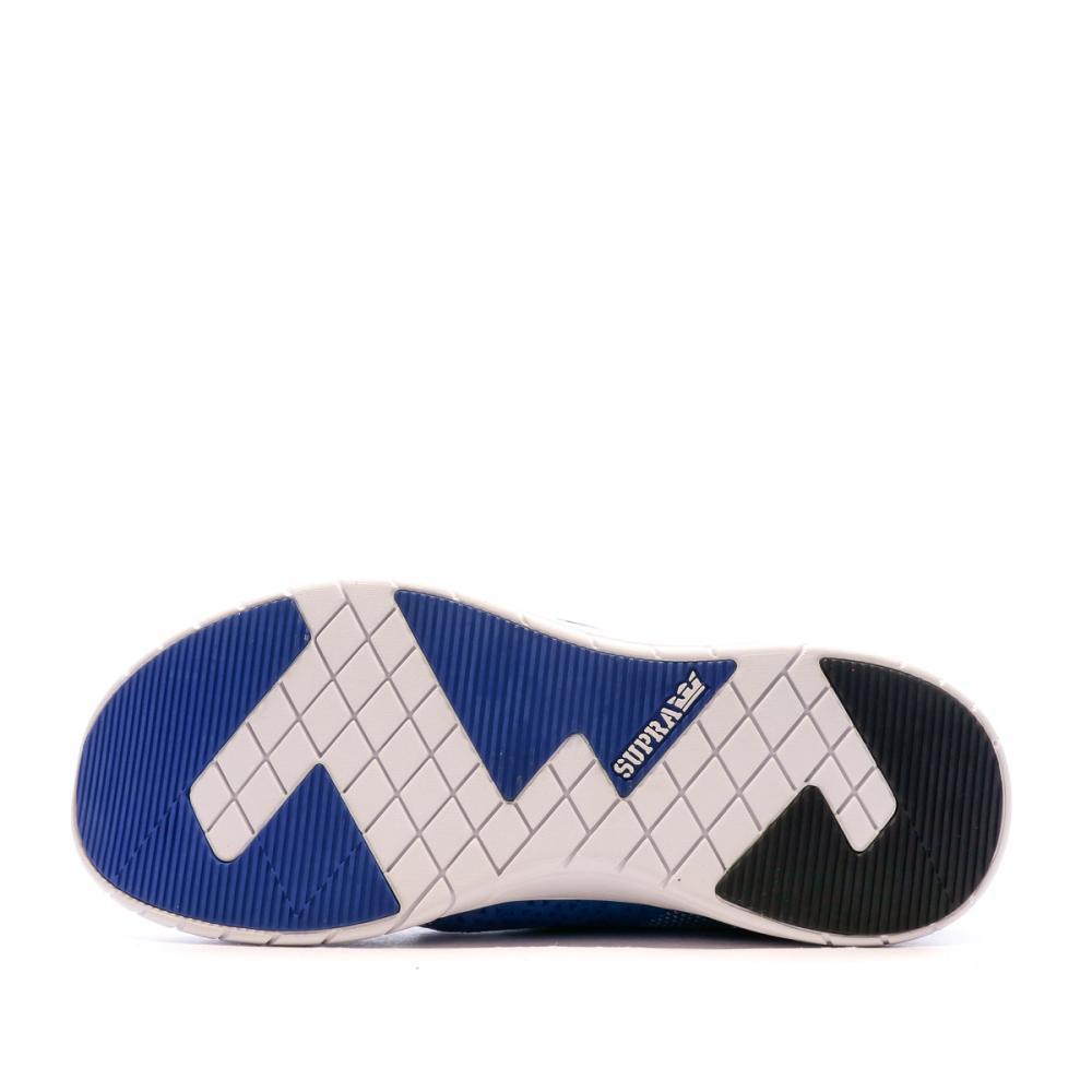 Baskets Bleues Homme Supra Scissor vue 5