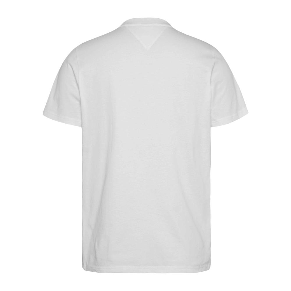 T-shirt Gris Homme Tommy Hilfiger Slim Linear Chest vue 2