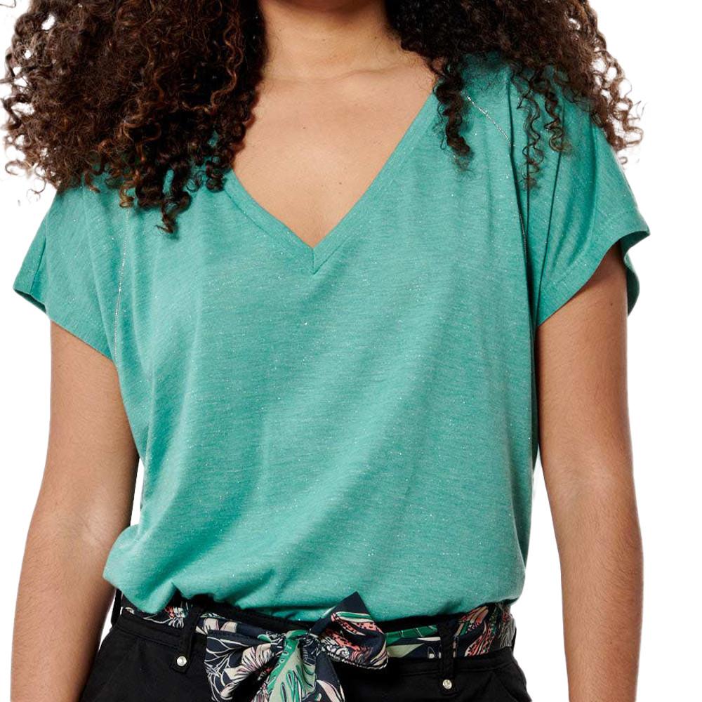 T-shirt Turquoise Femme Kaporal Jim pas cher