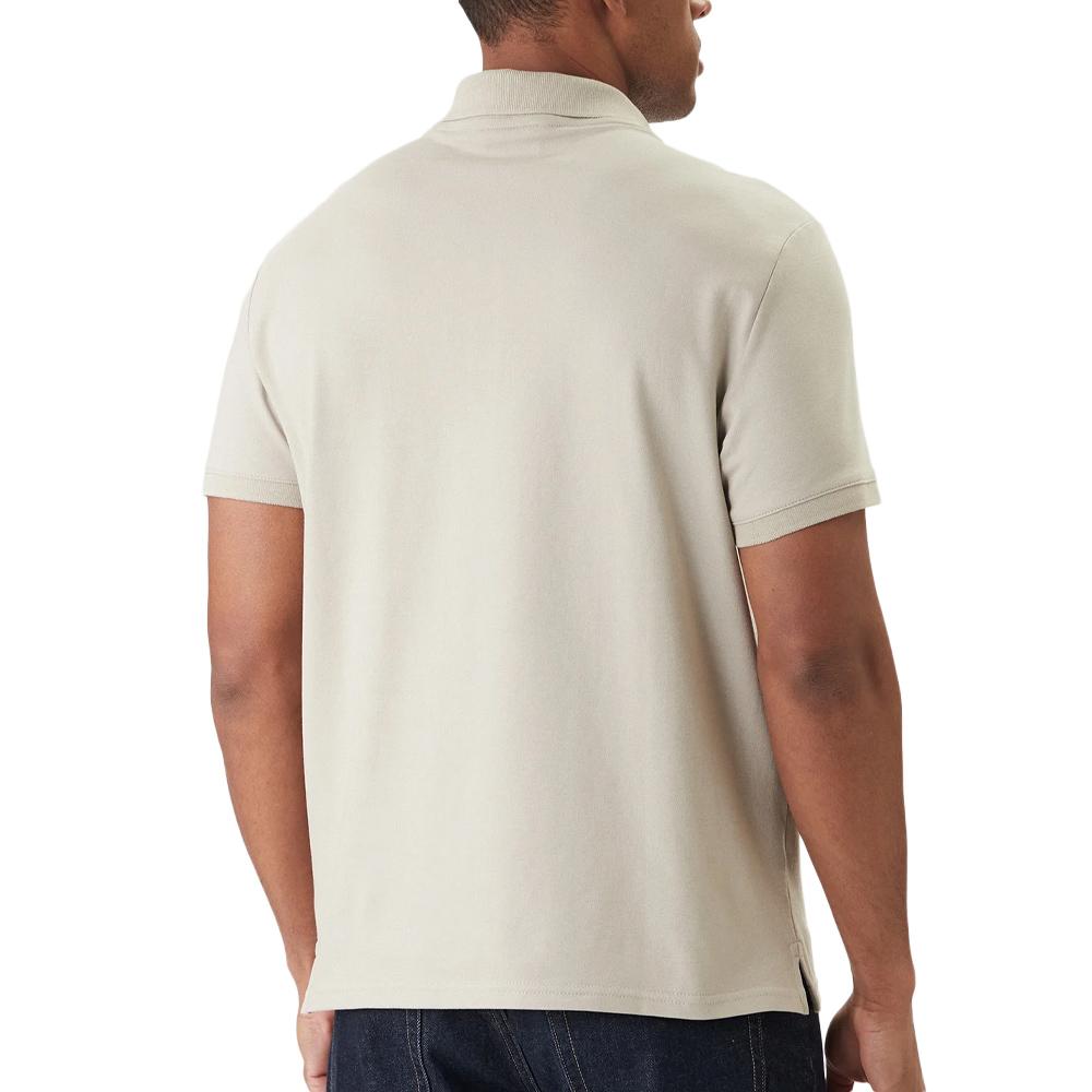 Beiges Herren-Polohemd von Calvin Klein Jeans Refined Ansicht 2