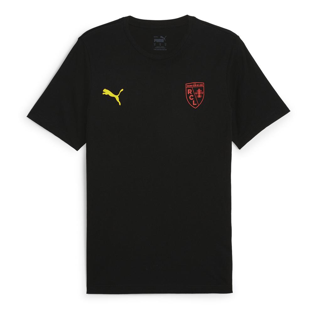 RC Lens T-shirt Noir Homme Puma 24/25 pas cher