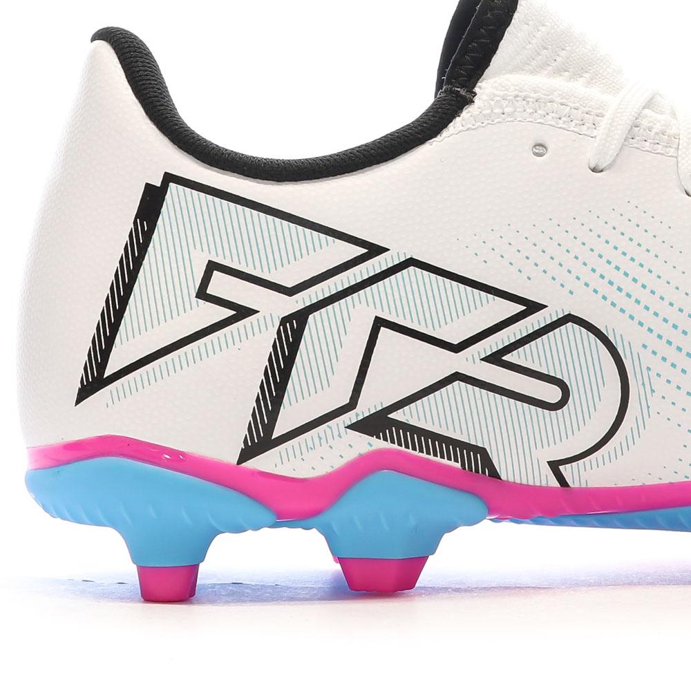 Chaussures de Football Blanc/Bleu Homme Puma Future 7 Play Fg/ag vue 7