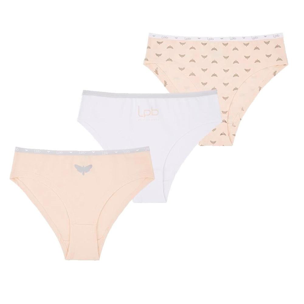 Lot x3 Culottes Rose/Blanc Femme Les Petites Bombes pas cher