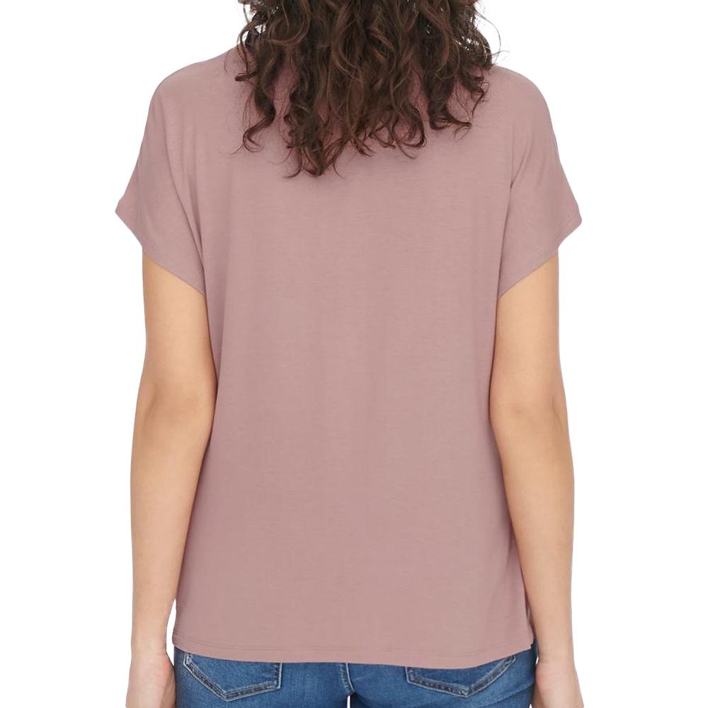 T-shirt Rose Femme JDY Nelly vue 2
