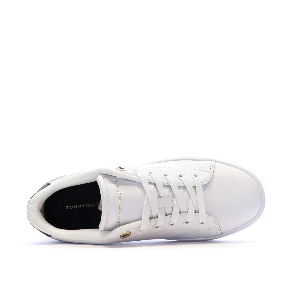 Baskets Blanches Femme Tommy Hilfiger Chic vue 4