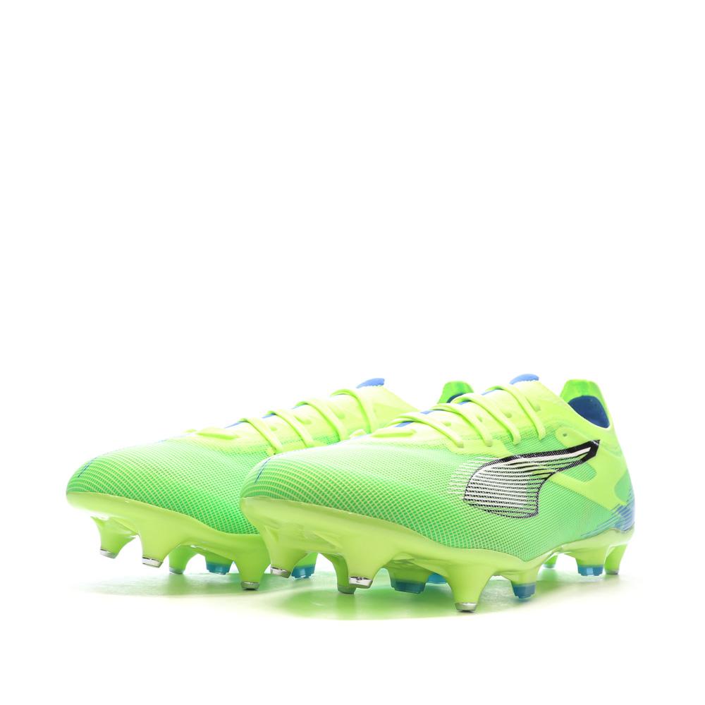 Chaussures de football Vert/Jaune Homme Puma Ultra 5 vue 5