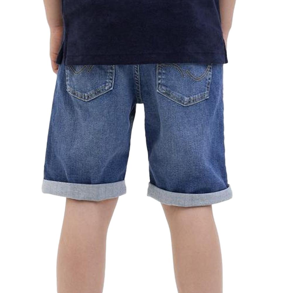 Short Bleu Garçon Jack & Jones Rick 12252582 vue 2
