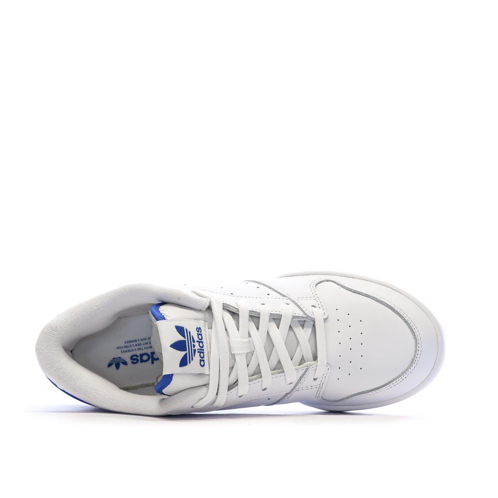 Baskets Blanches Homme Adidas Team Court 2 vue 4