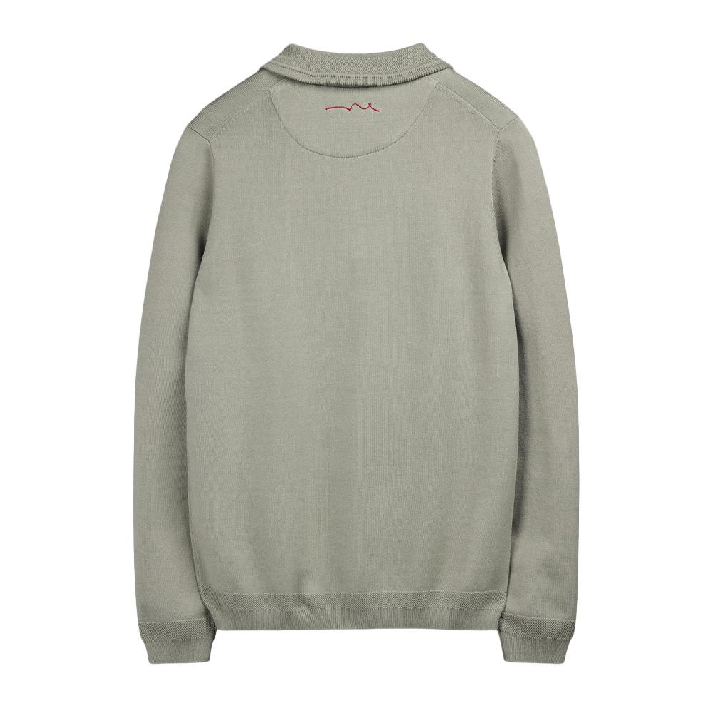 Pull 1/4 Zip Vert Homme Teddy Smith Marty 2 vue 2
