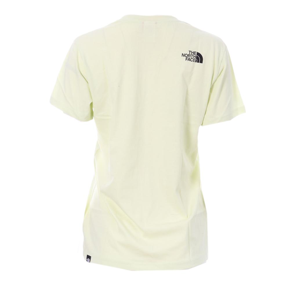 T-shirt Vert Femme The North Face World vue 2