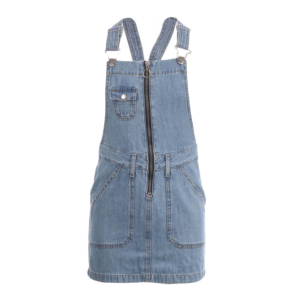 Robe en Jean Bleu Fille Teddy Smith Rocket pas cher