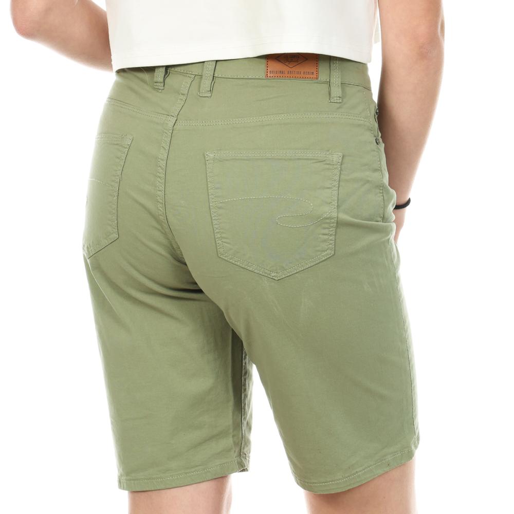 Bermuda Kaki Femme Lee Cooper Wopara vue 2