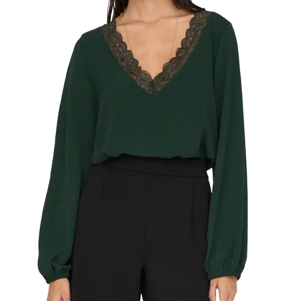Blouse Verte Femme JDY Claudia pas cher